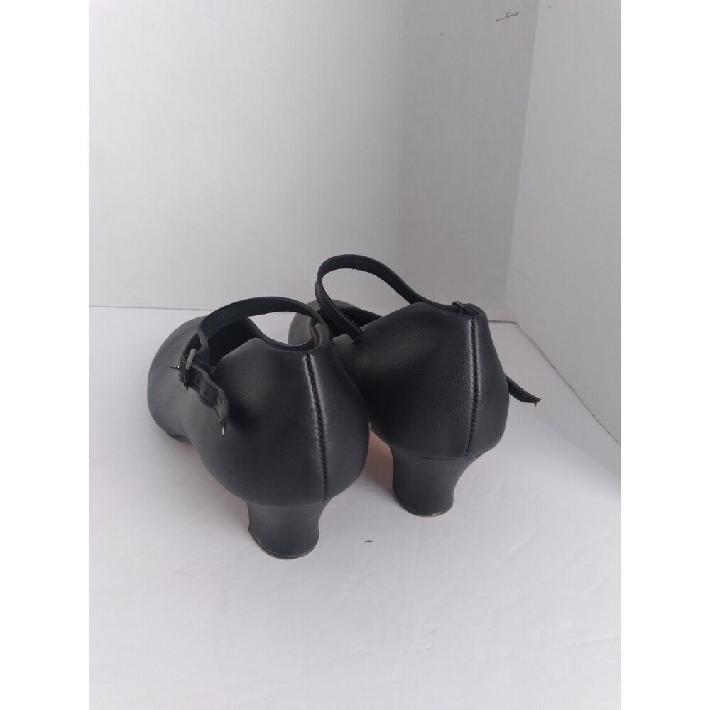 Mary Jane Shoes‎ Black Ankle Strap Heel Classic Pumps